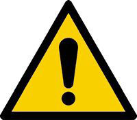 Symbol für Warnhinweis